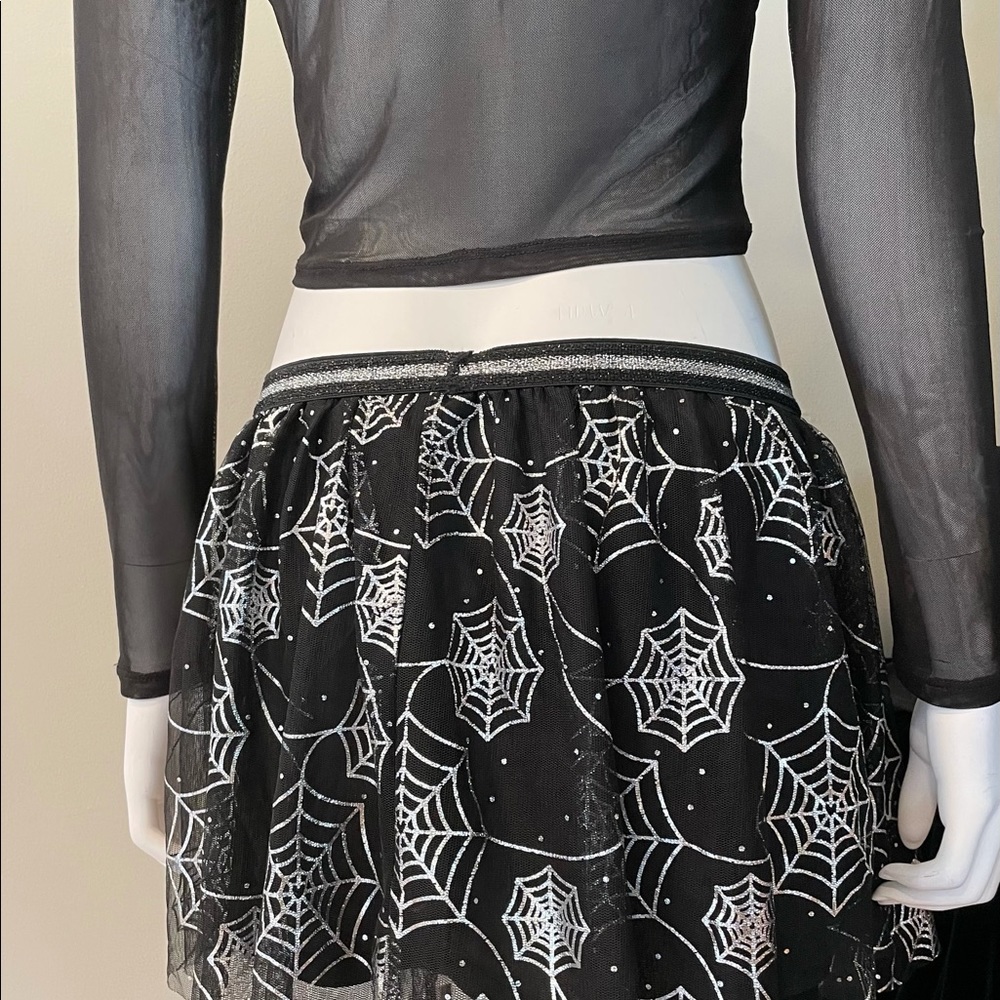 Spiderweb Tutu Skirt - EUC (L)